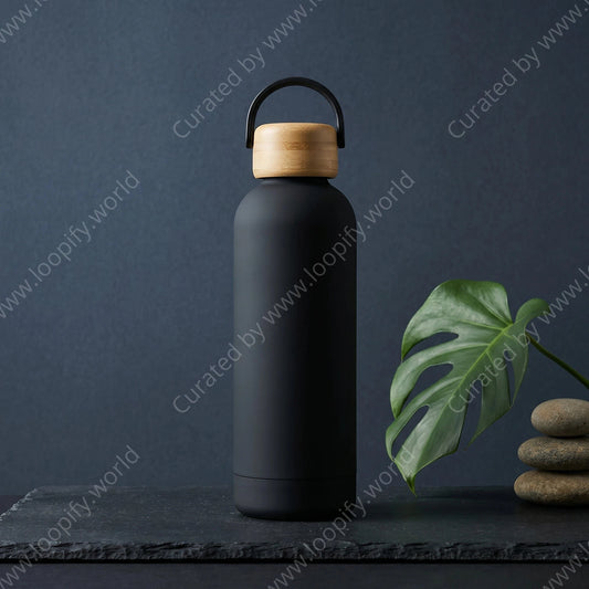 Biyo Matte Bottle with Bamboo Cap - Loopify