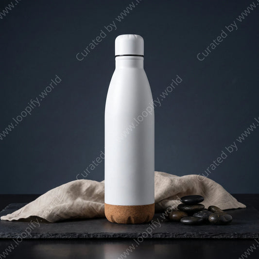 Vatten Bottle with Cork Base - Loopify