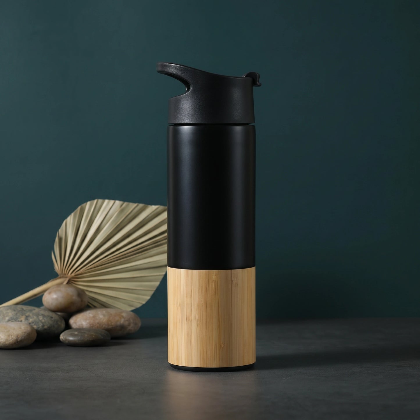 Voda Metal & Bamboo Bottle - Loopify