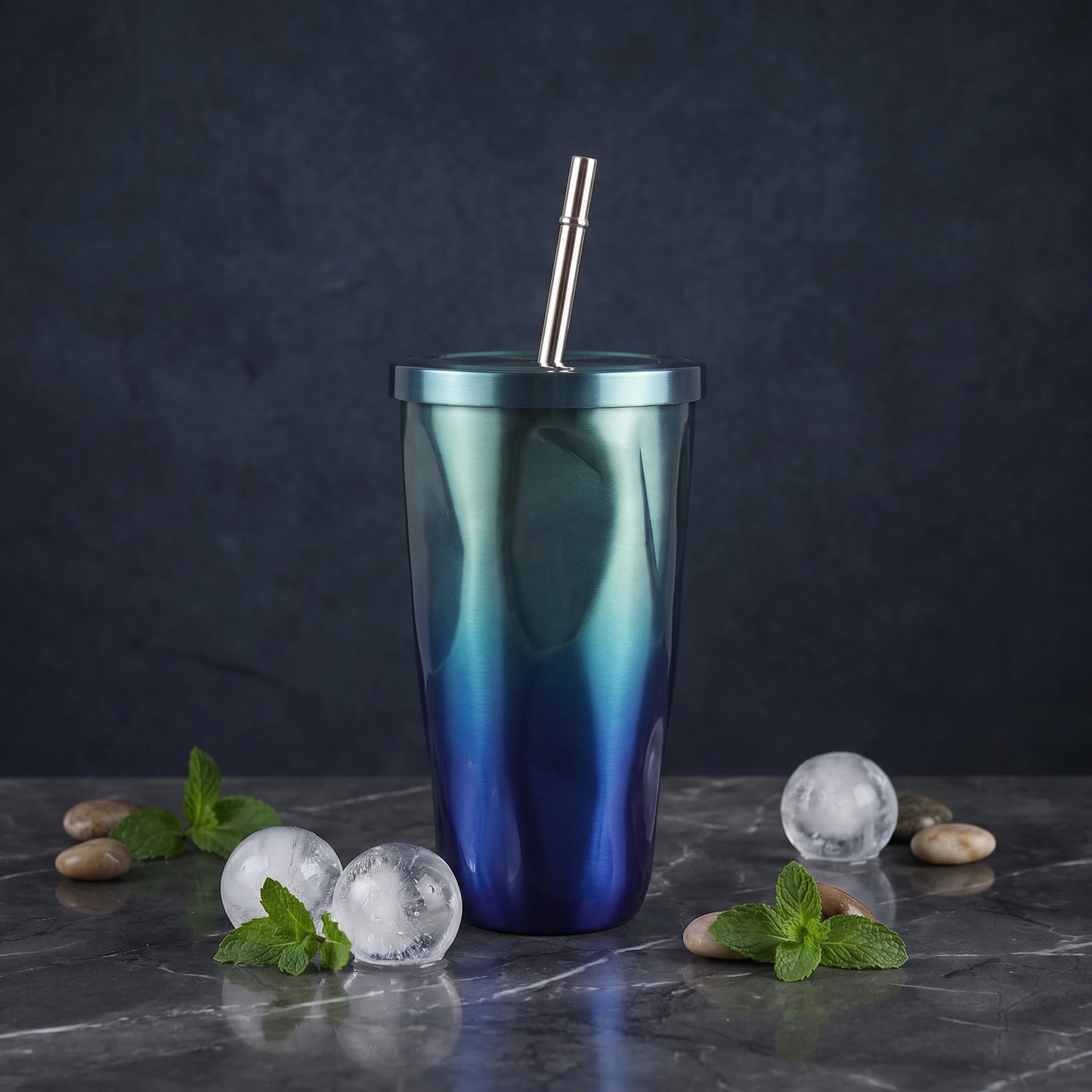 Tana Water Flask with Straw - Loopify